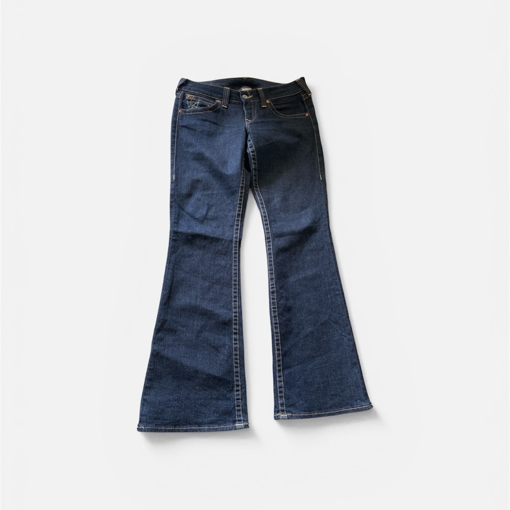 True Religion Dark Blue Bootcut Jeans